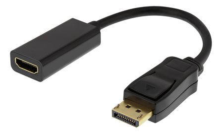 Deltaco DP-HDMI43 - video adapter - 20 cm