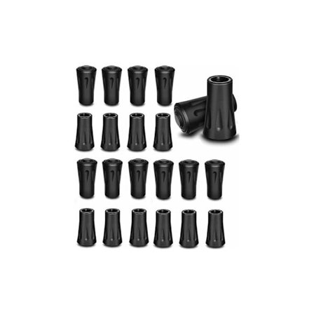 30 st/ 15 par 12 mm gångstavspetsar, vandringsstavspets nordiska gångstavspetsar för att skydda vandringsstavar passar de flesta vandringsstavar