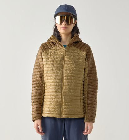 Haglöfs L.I.M Mimic II Hood Women Oak Brown/Teak Brown - S