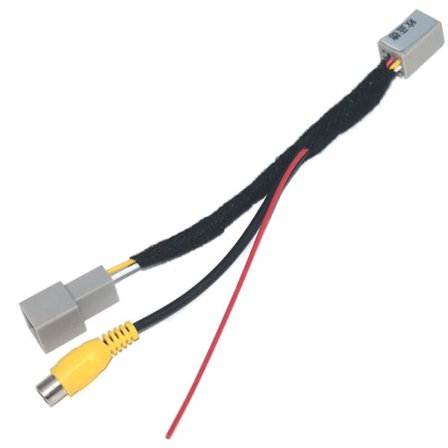 Bilens ryggekamera RCA-videobakkamera konverterkabeladapter for ASX GF ZJ