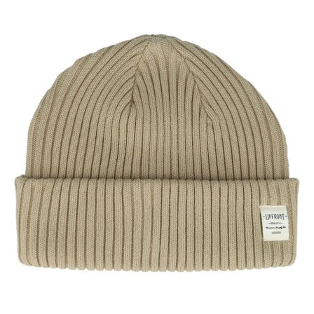 Upfront - Beige cuff Beanie - Bridge Beanie Khaki Cuff @ Hatstore