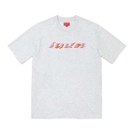 Supreme, T-Shirts Grijs, Heren, Maat:L
