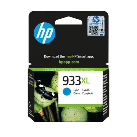 HP 933XL Blekk Cyan Til OfficeJet 6600 e-All-in-One og 6700 Premium, 825 sider