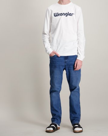 Wrangler Greensboro Regular Straight Jean Blau Jeans Jungen - Kids Brand Store