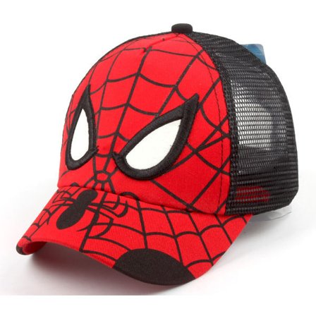 Barn Spider Man Eyes baseball keps svart