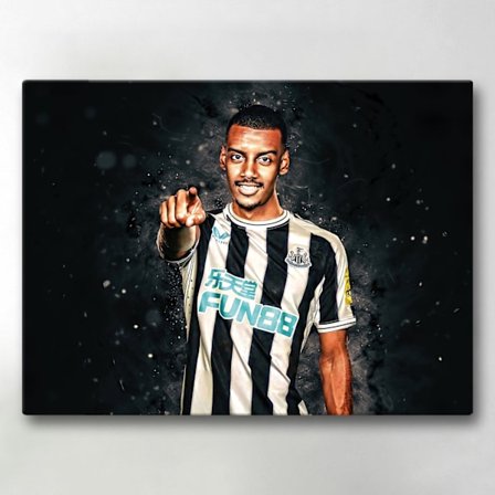 Lærredsbillede / Lærredstryk - Alexander Isak - 40x30 cm - Lærred