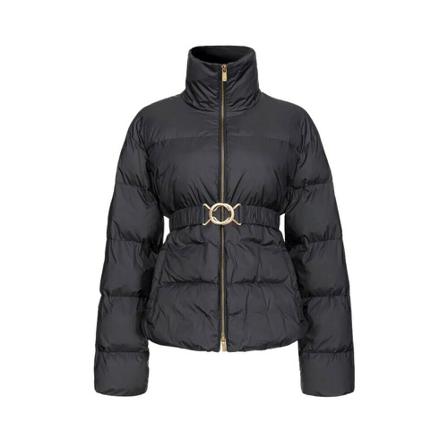 Pinko, Down Jackets Zwart, Dames, Maat:S