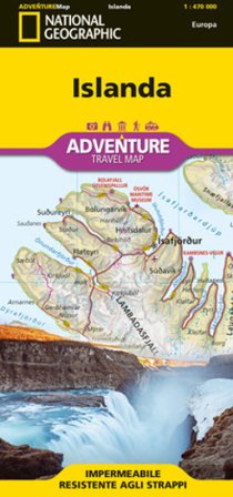 Islanda. Adventure travel map 1:470.000