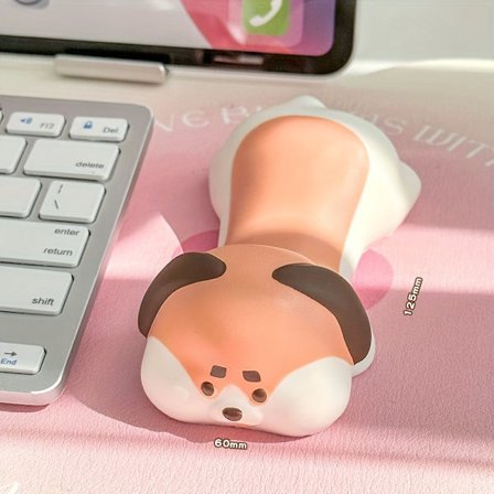 Sød Tegneserie Kontor Skrivebordsunderlag Håndledsstøtte Håndhvile Håndpude Dekompressionsmusemåtte Håndledspude Håndledspude Sød Tegneserie Kontor 