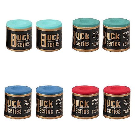 2 stk. Cylindriske Snooker Billard Kridt Pool Kø Kridt Skridsikker Snooker Billard Tilbehør 25x23x23mm Antiskrid Anordning