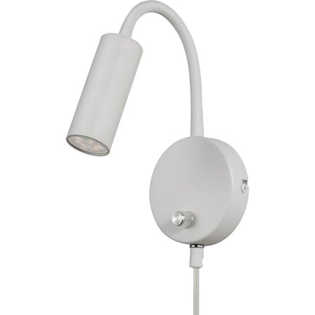 Oriva - Vegglampe Flex Mini Vit 49658-90 Hvit
