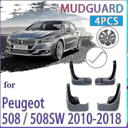 Sprutlapper for Peugeot 508 Sw 508sw 2010~2018 Mudflaps Mudguards Mudflaps Skjermer Mudguards Biltilbehør