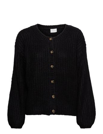 Visuba L/S Knit Cardigan/Pb Black Vila