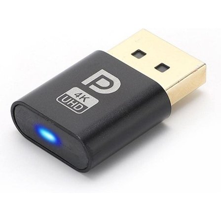 NÖRDIC valepistoke Displayport, 4K-näyttöemulaattori