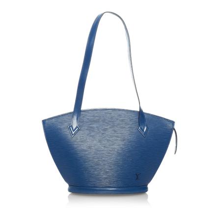 Louis Vuitton Vintage, Pre-owned Epi Saint Jacques Long Strap PM Leather Blauw, Dames, Maat:ONE Size