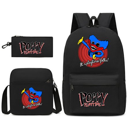 Poppy Play Time High School Ryggsäck Svart F2