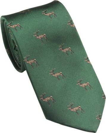 Laksen New Deer Tie British Racing Green - Tilbehør