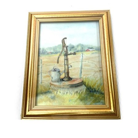 Gun Carlsson ram med bild