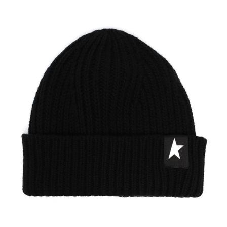 Golden Goose Beanies , Zwart , Heren , Maat: M Hoeden