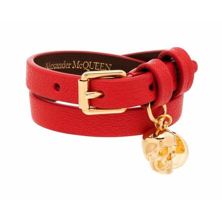 Alexander McQueen Bracelets , Rood , Dames , Maat: ONE Size Armbanden