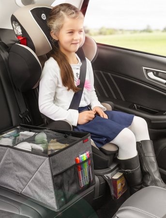 Reer Reer Travelkid Box Car Organizer Box - Grey - ONE SIZE