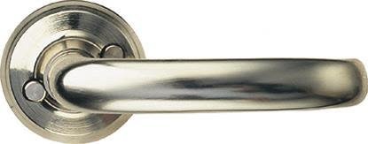 ASSA 6640 Dörrhandtag 58-75 mm Förnicklad, Dörrar