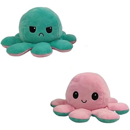 Reversible Octopus Plushie Toy