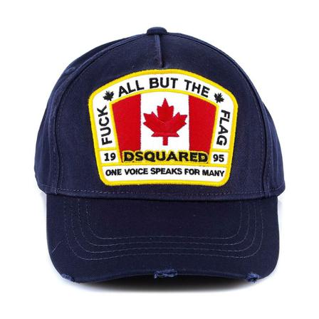 Dsquared2, Cap Blauw, Heren, Maat:ONE Size