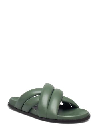 Sandals A5254 Shoes Summer Shoes Flat Sandals Grøn Billi Bi