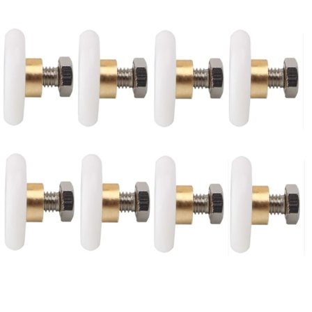 8 kpl Suihkukaapin rullien vaihto