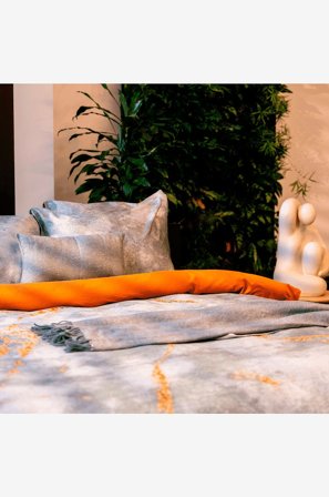 Kayori - Sengesæt - Minato - 2 dele - Grøn - Sengesæt - 150X210 - Fra Homeroom