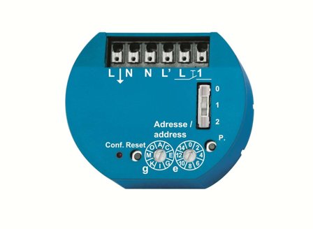 Eltako 31100001 Relé 2000 W, 230 V, Elfordeling & strømforsyning