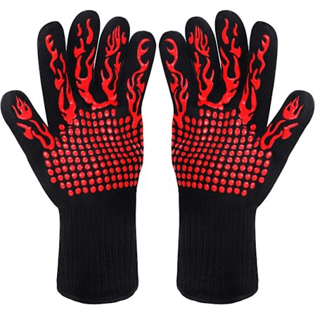 Grillikäsineet, uunikintaat, lämmönkestävät silikoniset liukumattomat uunikintaat, silikoniset grillikäsineet leivontaan ja hitsaukseen