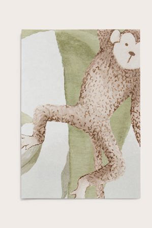 Newbie | Tapetprov Wild Jungle - Mural Ljusgrön ONE SIZE | Ljusgrön