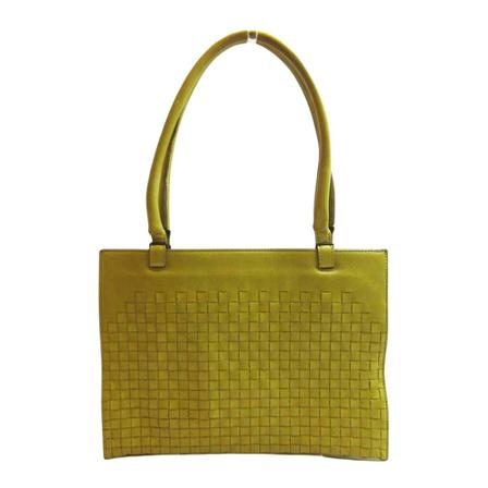 Bottega Veneta Vintage, Handbags Geel, Dames, Maat:ONE Size