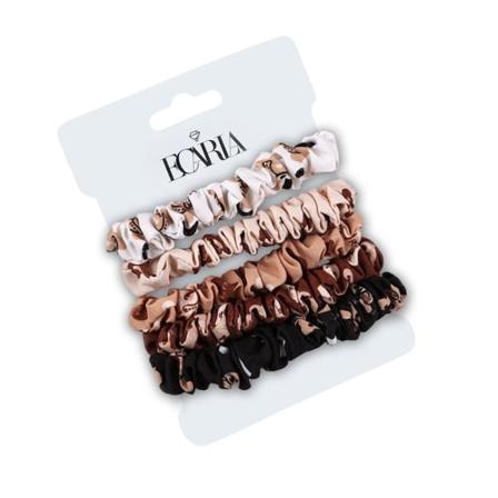 5-pack Scrunchies Hårsnoddar Hårband Håraccessoar - Flerfärgad multifärg