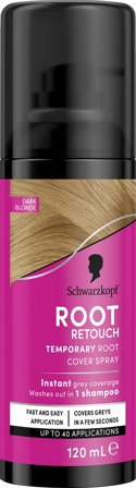 Schwarzkopf Root Retoucher 120 ml, Hår, Hårfarve, Retouch Farvespray