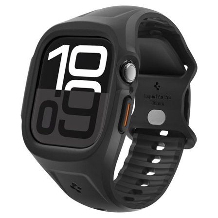 Spigen Liquid Air Pro-rem til Apple-ur 46 mm - mat sort
