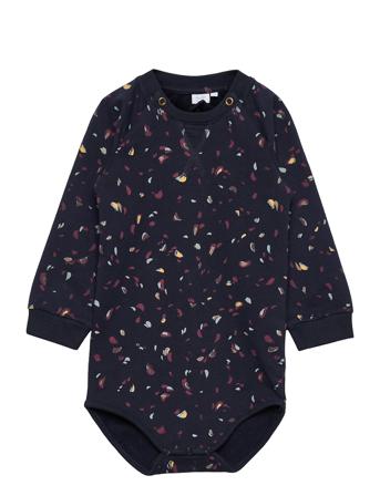 Baby Body Bodies Long-sleeved Blå Noa Noa Miniature