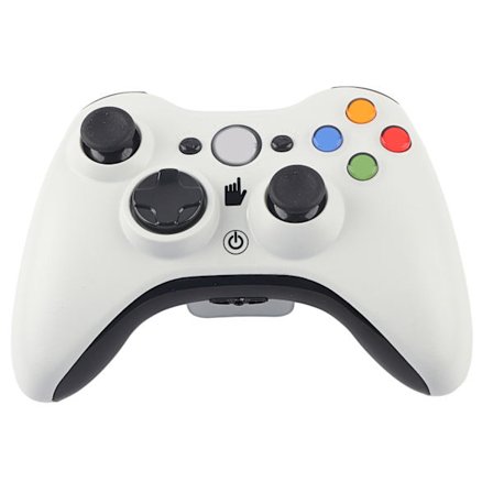 Xbox 360 Trådløs Bluetooth Gamepad Controller Hvid