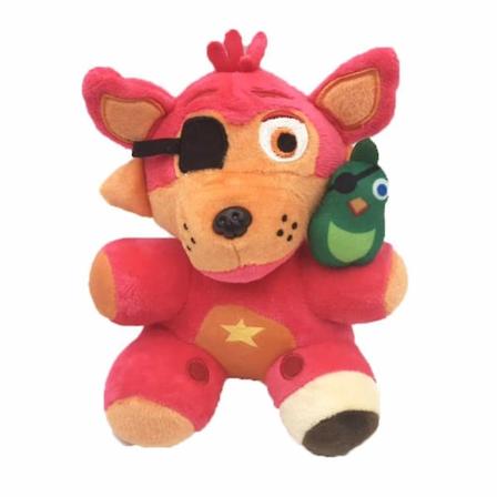 18cm Fnaf Plys Legetøj Kawaii Freddys Dyr Foxy Bonnie Bjørn Ribbit Plys Legetøj I Plys Fødselsdag Gave Til Børn (En Styk) Yellow