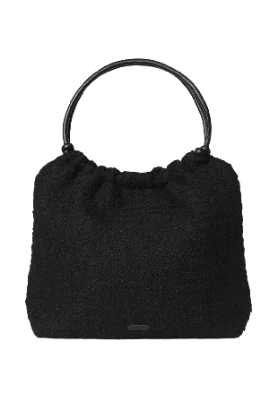 DAY ET Woolen Pop Scrunch Tote Väskor & plånböcker Dam Svart ONESIZE