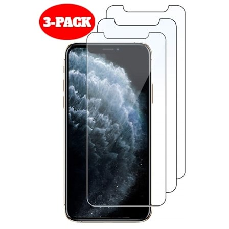[3-PACK] iPhone 12/12 Pro Skärmskydd i Härdat glas
