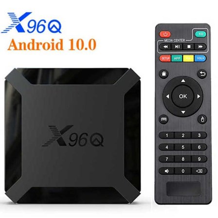 X96Q TV Boks Android 10.0 TV Boks H616 - 2GB+16GB / 4K HD Multimedia WiFi 2.4G, Multimedia Afspiller TV Boks -b21