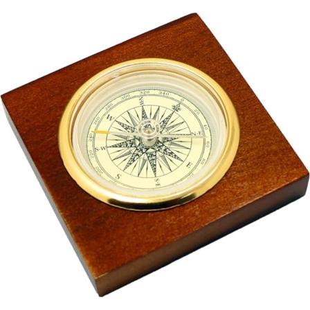 One Piece - Puinen Kompassi - 73 x 73mm
