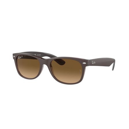 Ray-Ban New Wayfarer -Aurinkolasit - Brown Wayfarer - Ray-Ban RB2132 6608M2 5518