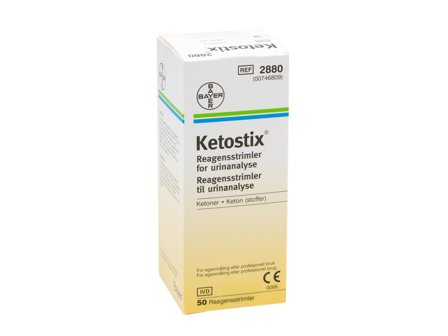 Bayer Ketostix 2880, 50 stk.