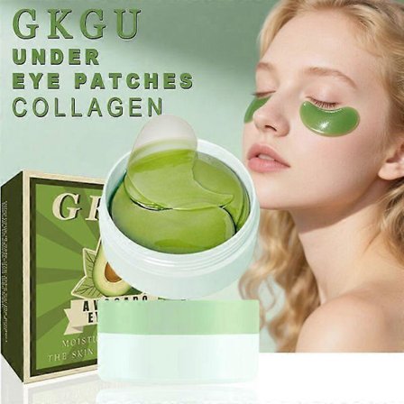 Retinol & Collagen Under Eye Gel Patches, 60 Under Eye Patches for Puffy Eyes & Dark Circles, Brightening & Hydration, Christmas Gifts