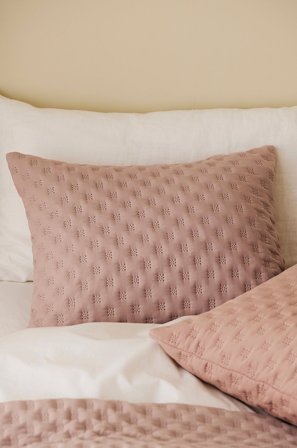 &Home - Putetrekk Heaven Dottie - Rosa - Pynteputer & putetrekk - 50X60 - Fra Homeroom