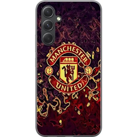 Yhteensopiva Puhelinkuori Samsung Galaxy S24 Manchester United